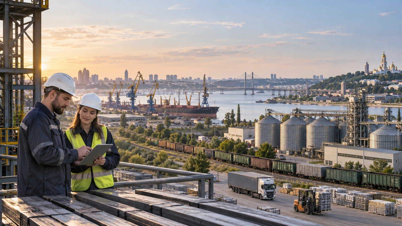 UA: Introduce the country's main production regions without using a political map.