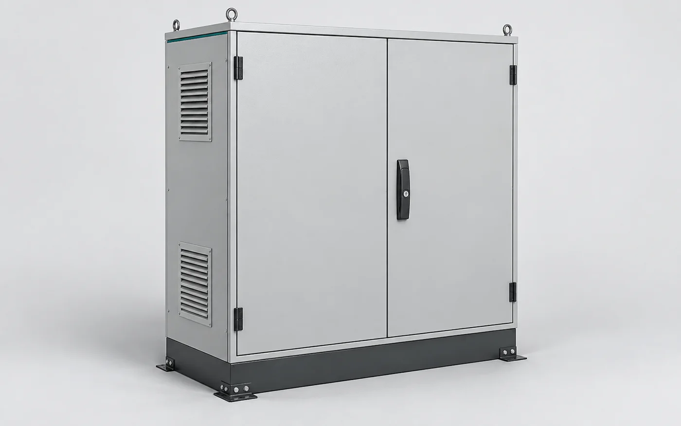 Modular metal enclosure